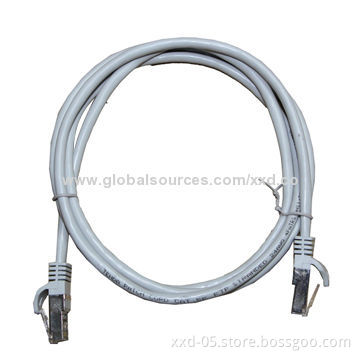 Factory Supply 1,000Mbps High-speed 24AWG Copper RJ45 Network Cat5e Cable, OEM/ODM Orders Welcomed
